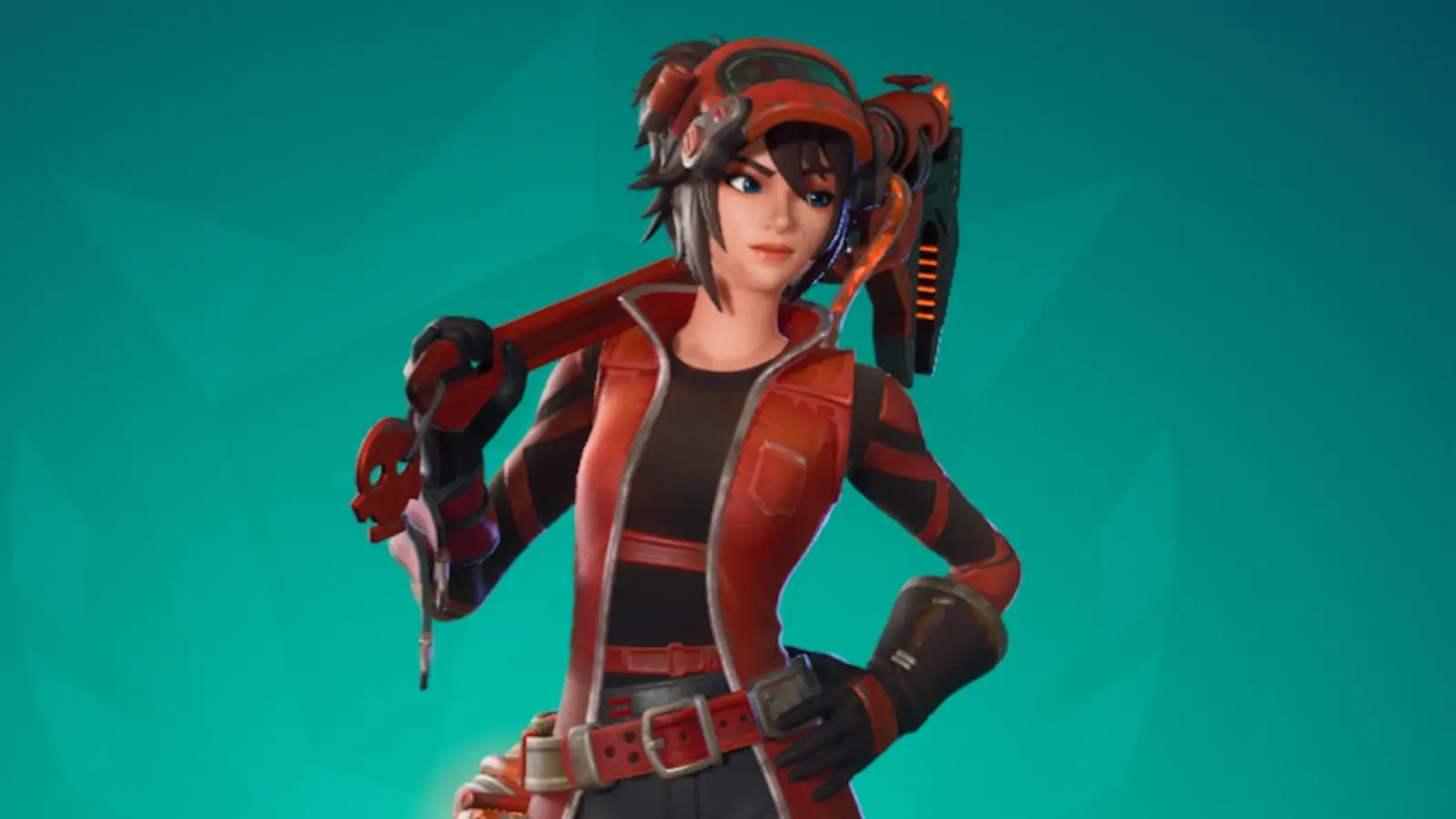 A screenshot featuring Ntiro Flare Machinist in Fortnite.