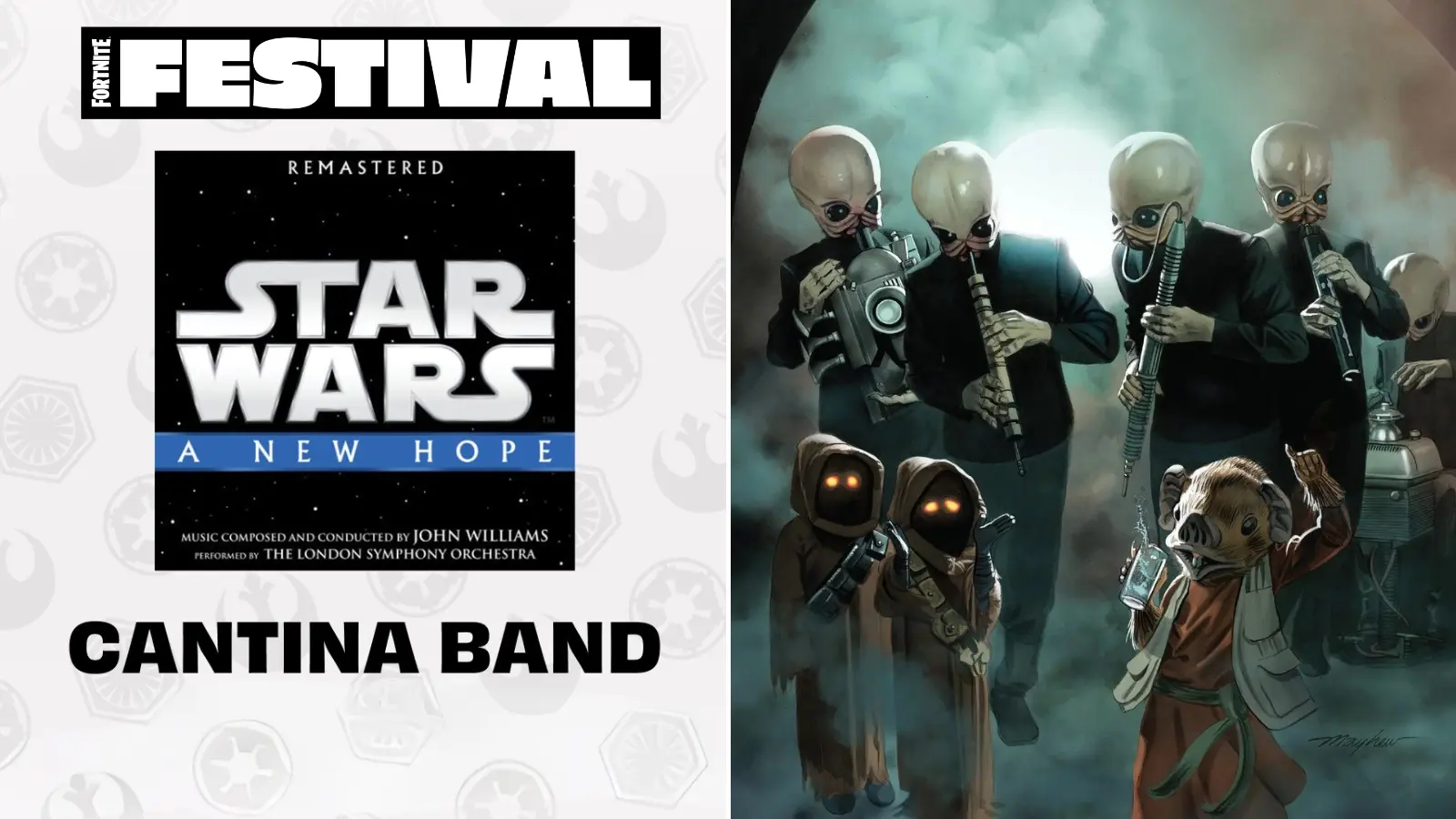 Fortnite Cantina Band track and band image