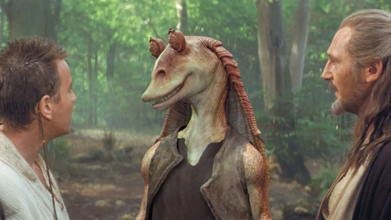 Jar Jar Binks in The Phantom Menace.