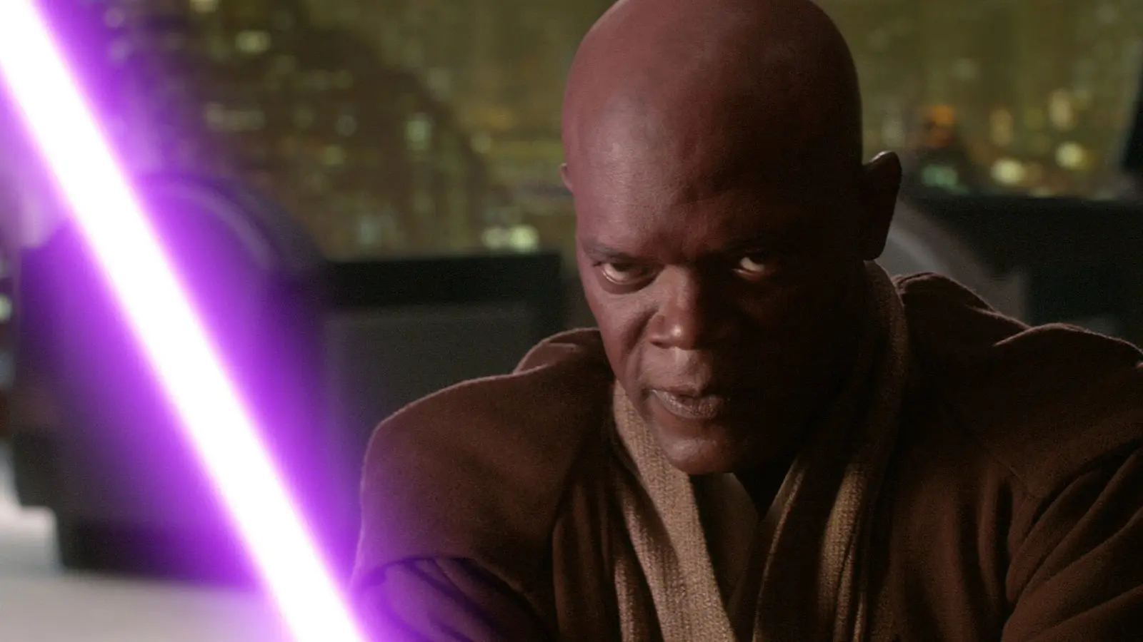 Mace Windu in Revenge of the Sith.