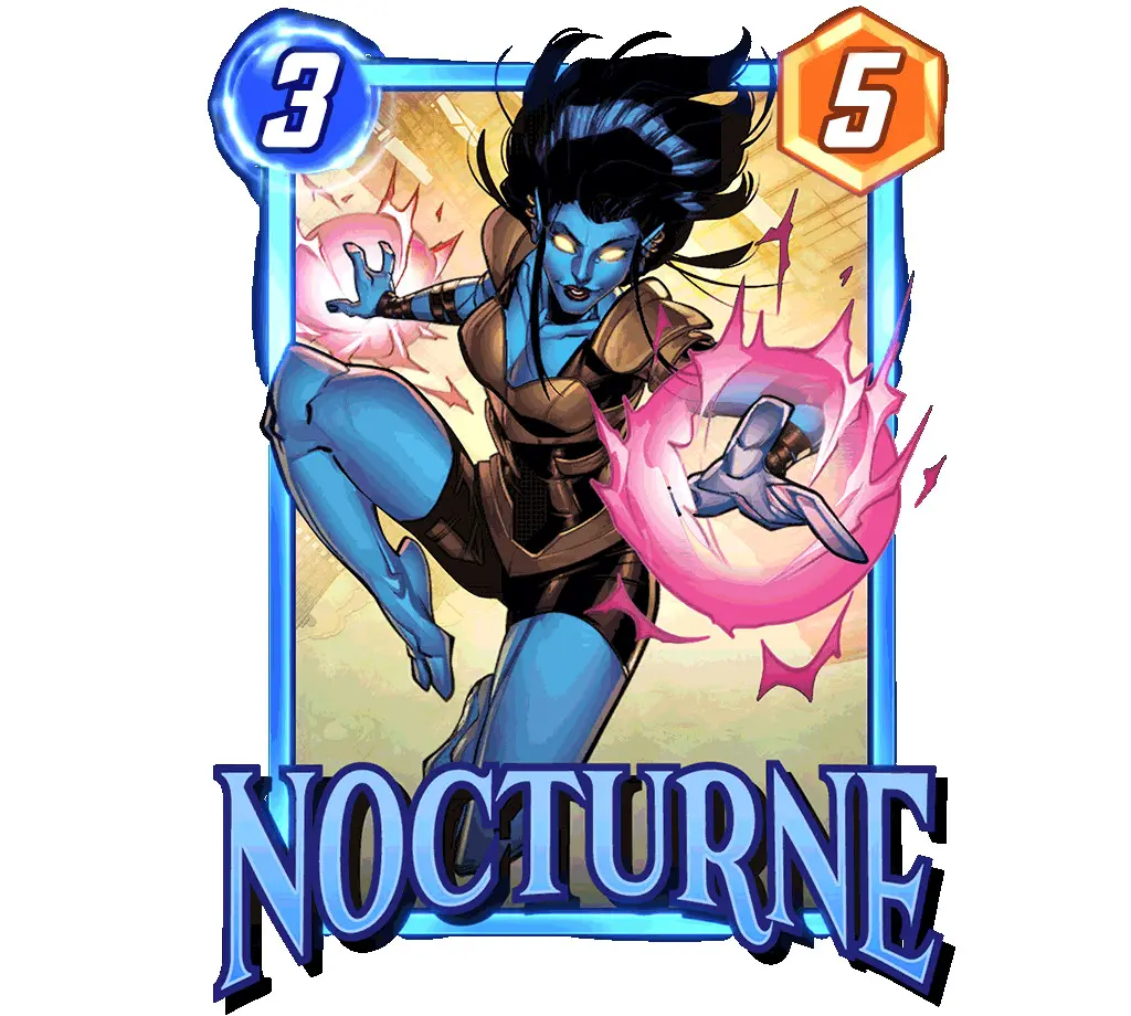 Marvel Snap A Blink in Time Nocturne card