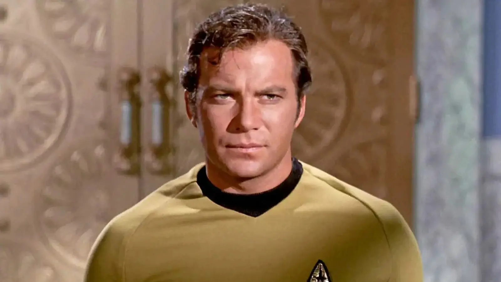 William Shatner as Captain Kirk in Star Trek