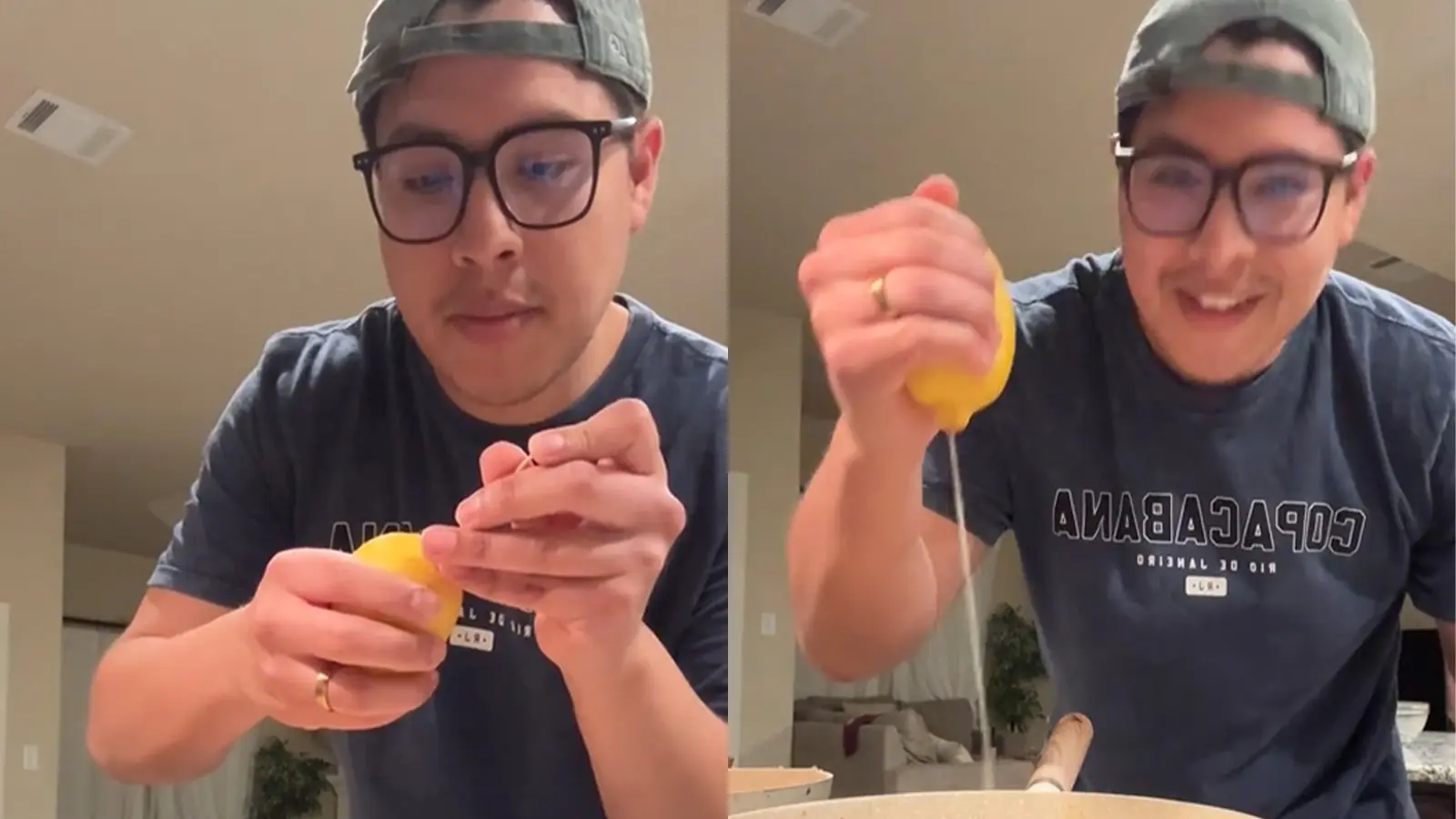 TikToker lemon hack