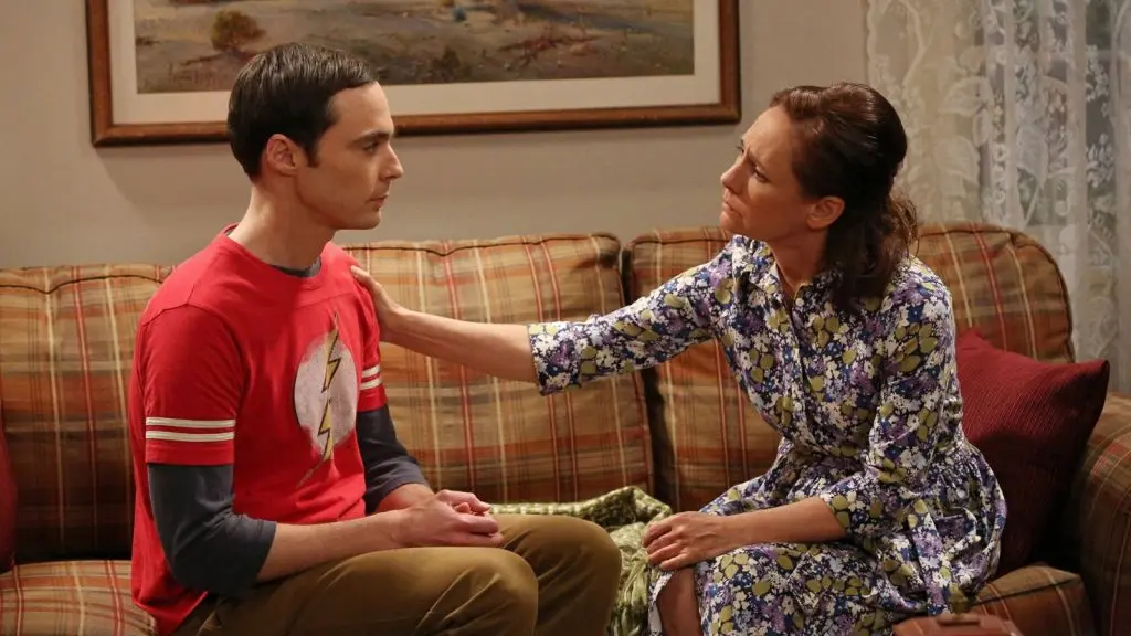 Sheldon and Mary in Big Bang Theory