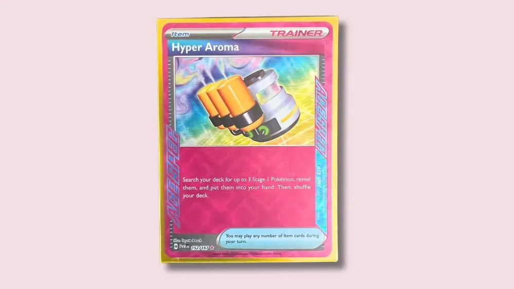 Hyper Aroma Pokemon card.