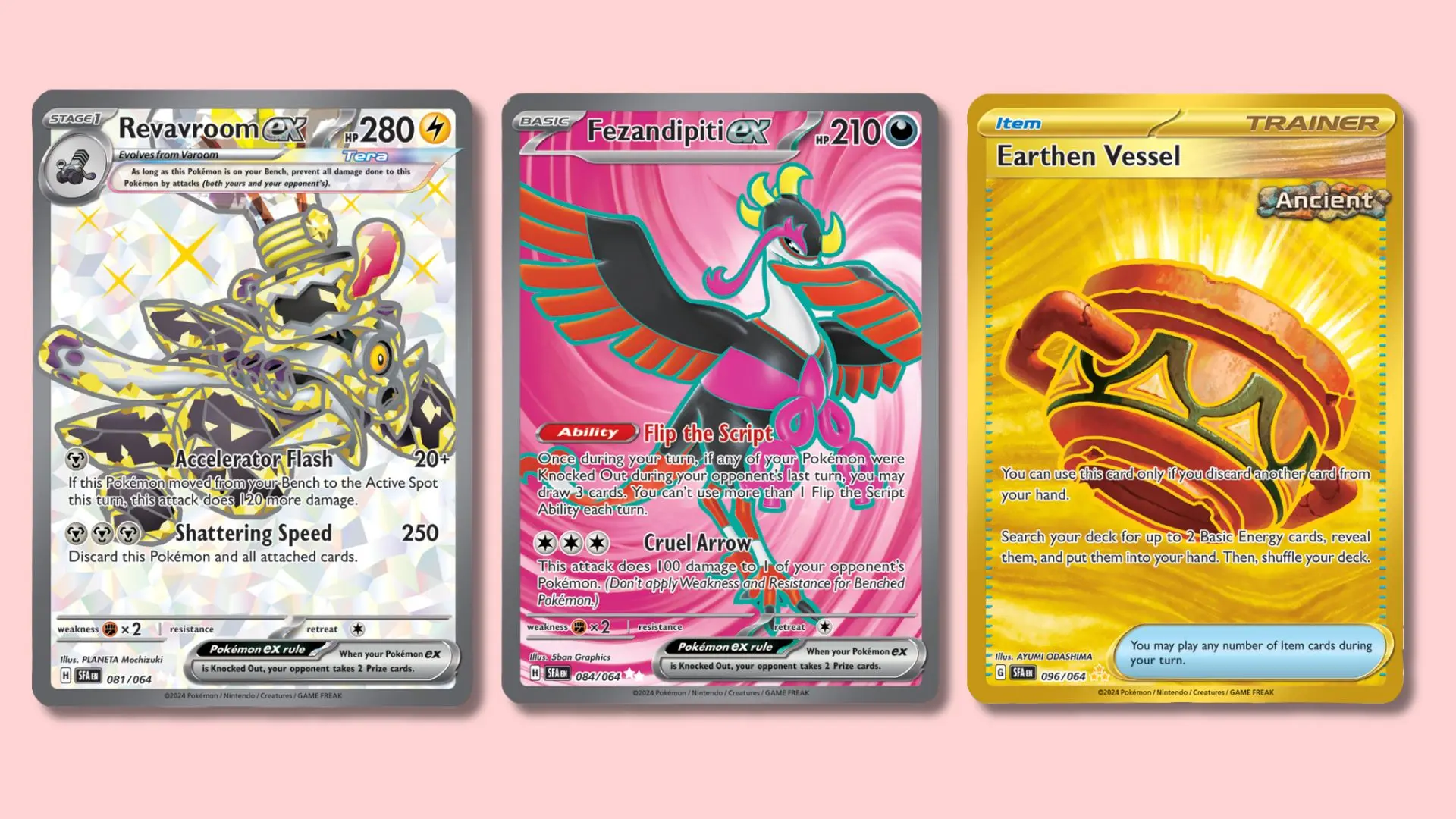 Shrouded Fable Pokemon cards.