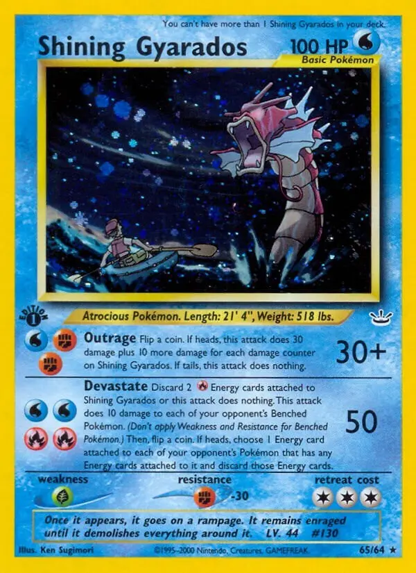 pokemon tcg shining gyarados card