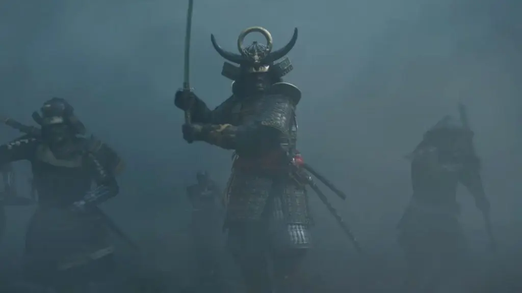 Yasuke wielding a Katana