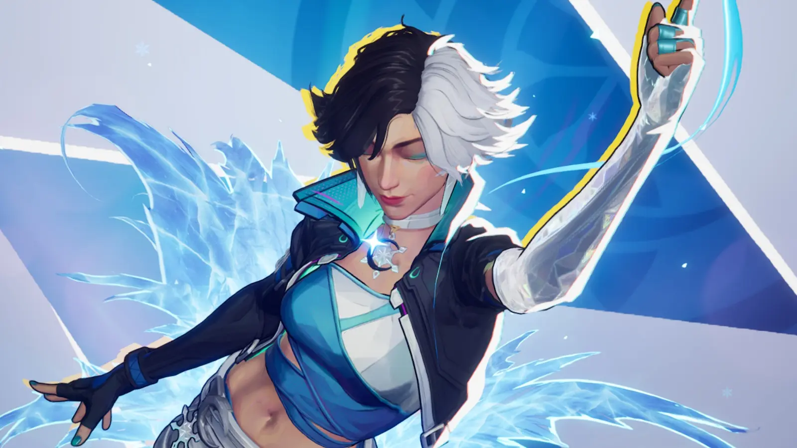 A screenshot featuring Luna Snow in Marvel Rivals.