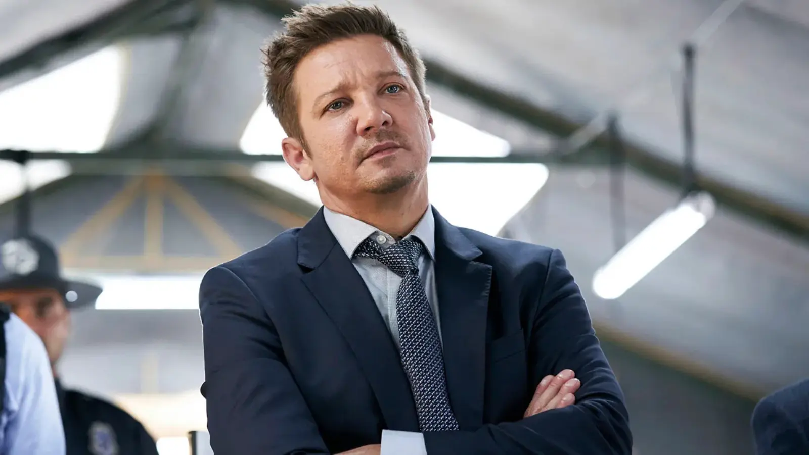 Jeremy Renner as Mike McLusky in Mayor of Kingstown