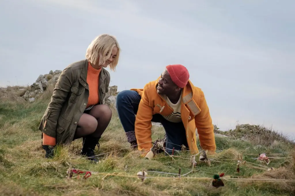 Millie Gibson and Ncuti Gatwa as Ruby and the Doctor in Doctor Who