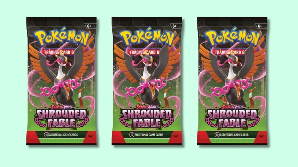 Shrouded Fable Booster Packs.