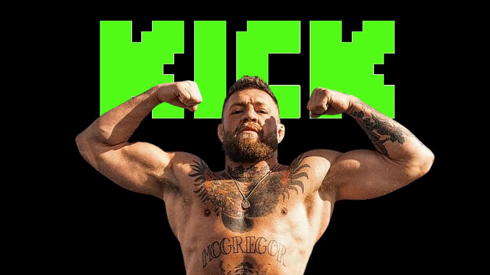 kick conor mcgregor