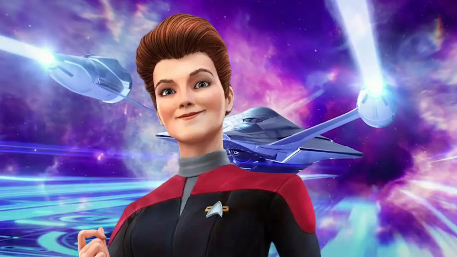 Captain Janeway in Star Trek Prodigy