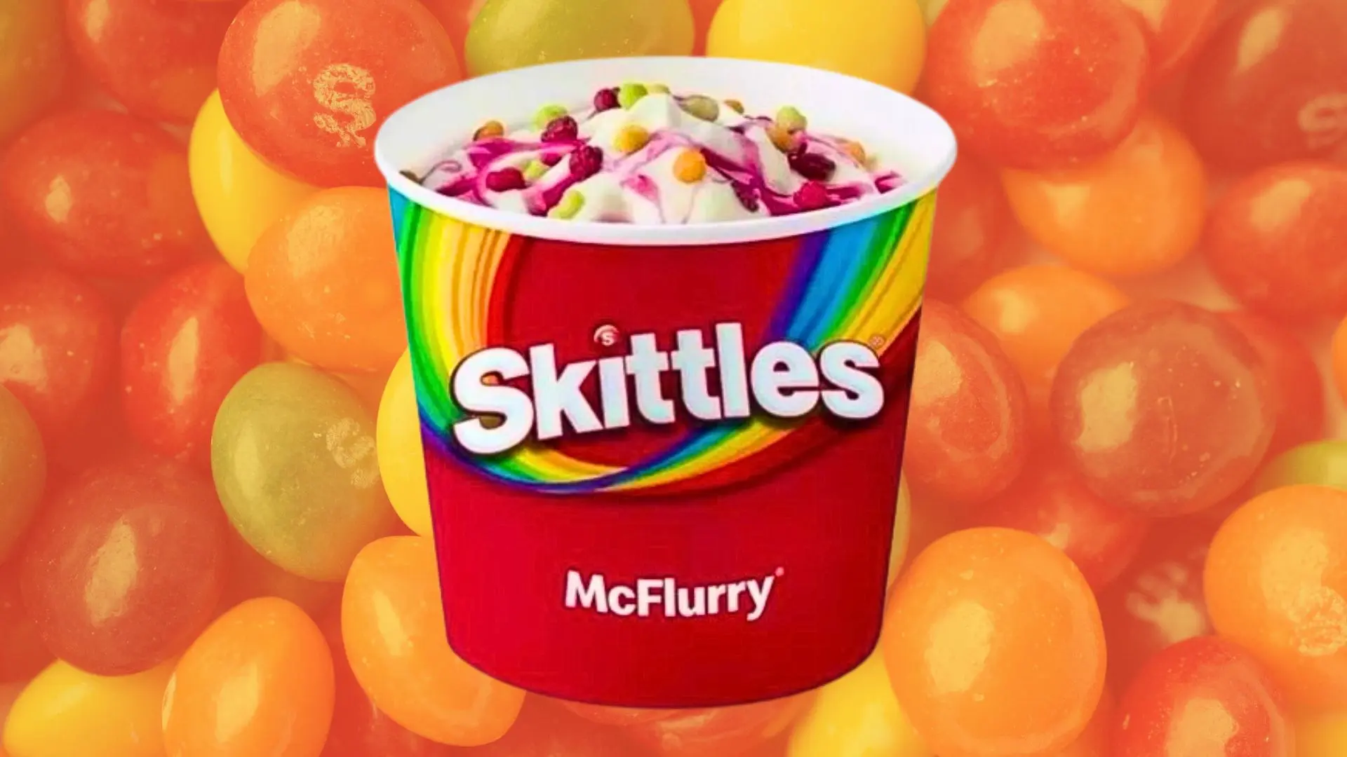 skittles mcflurry