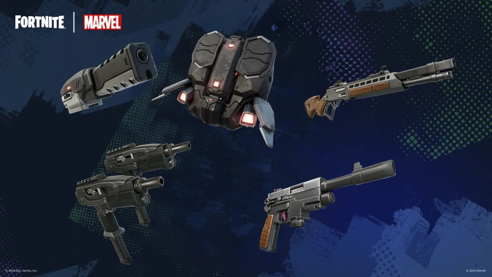 New weapons in Fortnite Chapter 5 Season 4