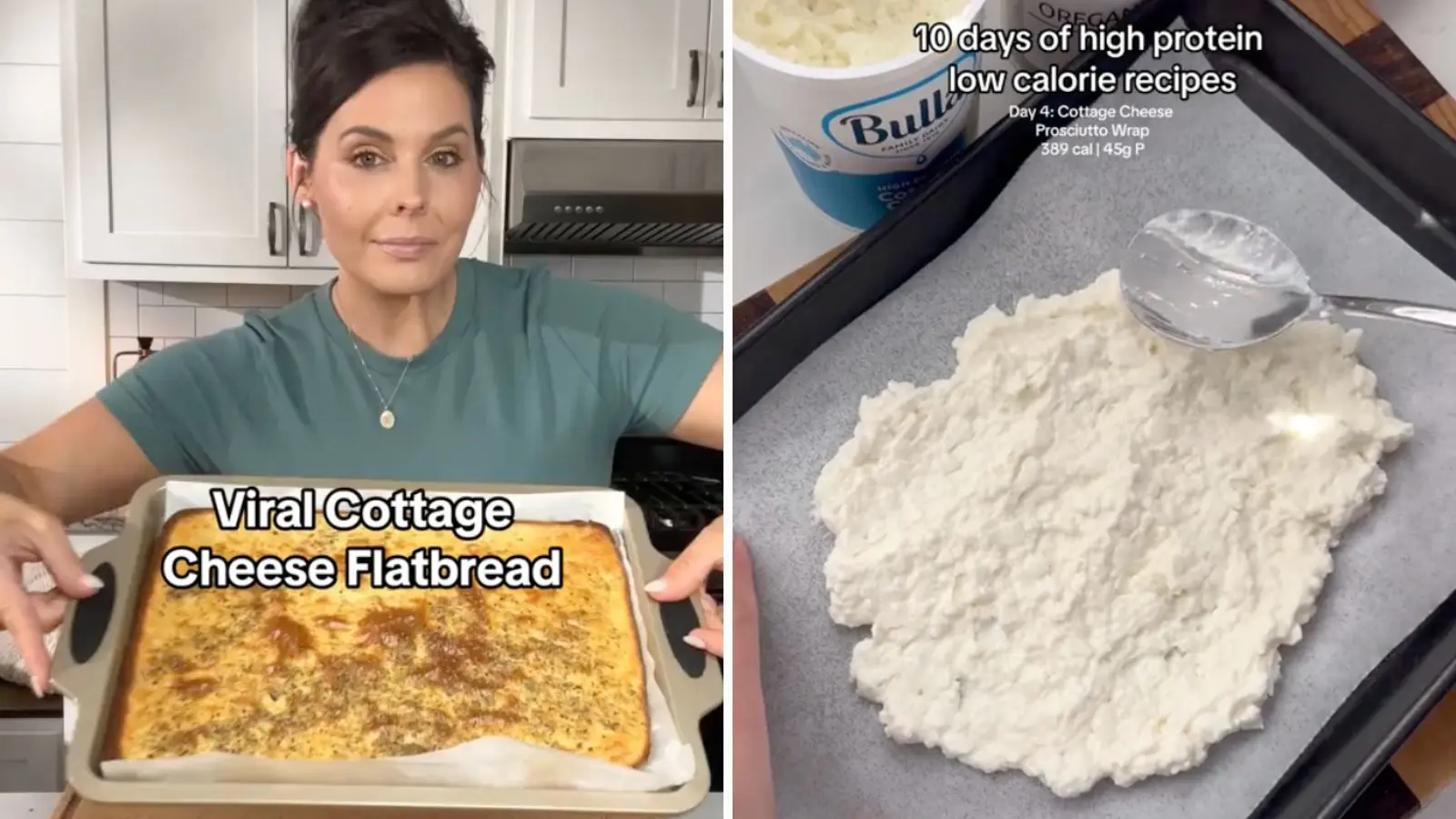 Cottage cheese baking hack TikTok