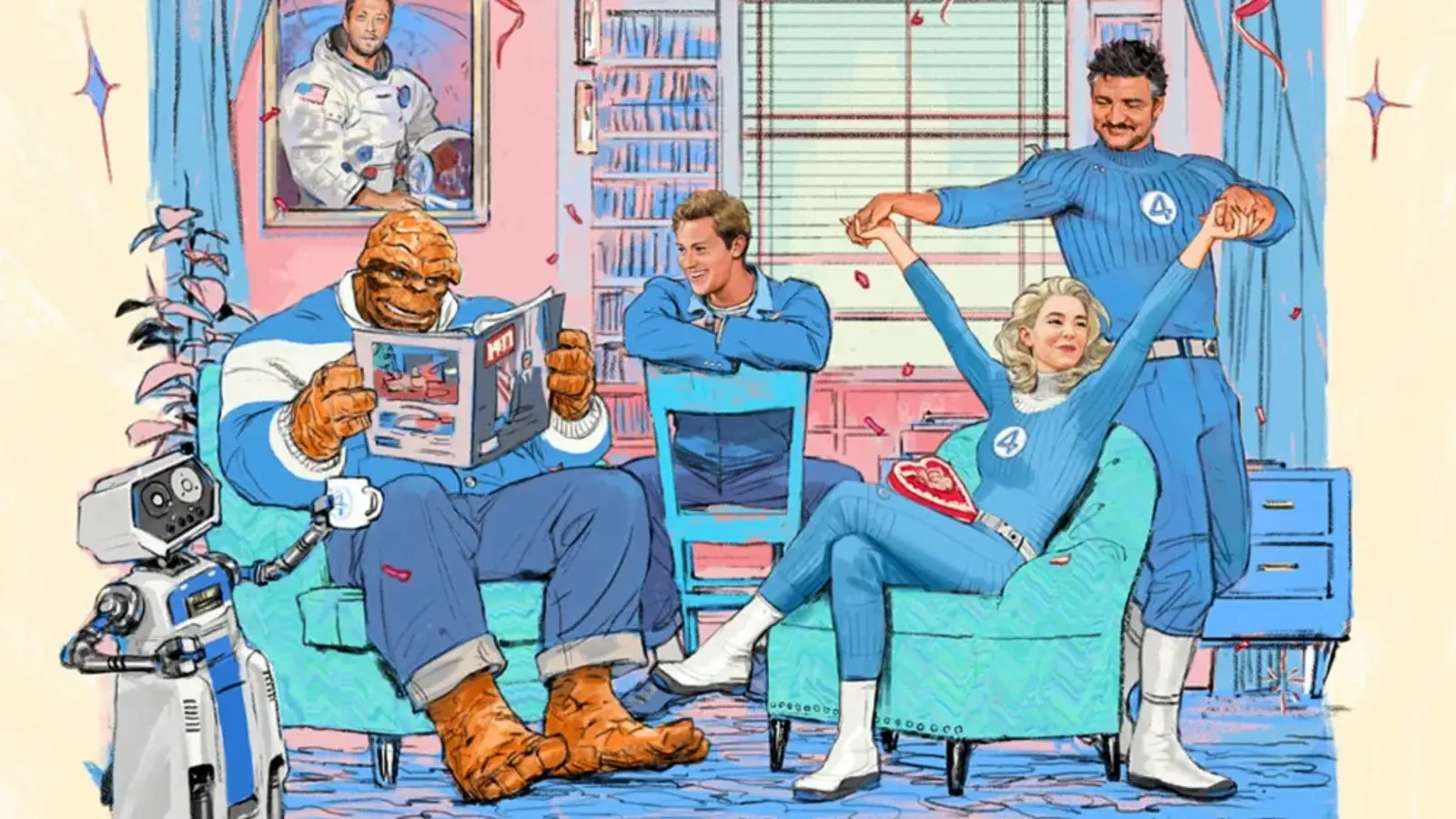 Fantastic Four cartoon released by Marvel