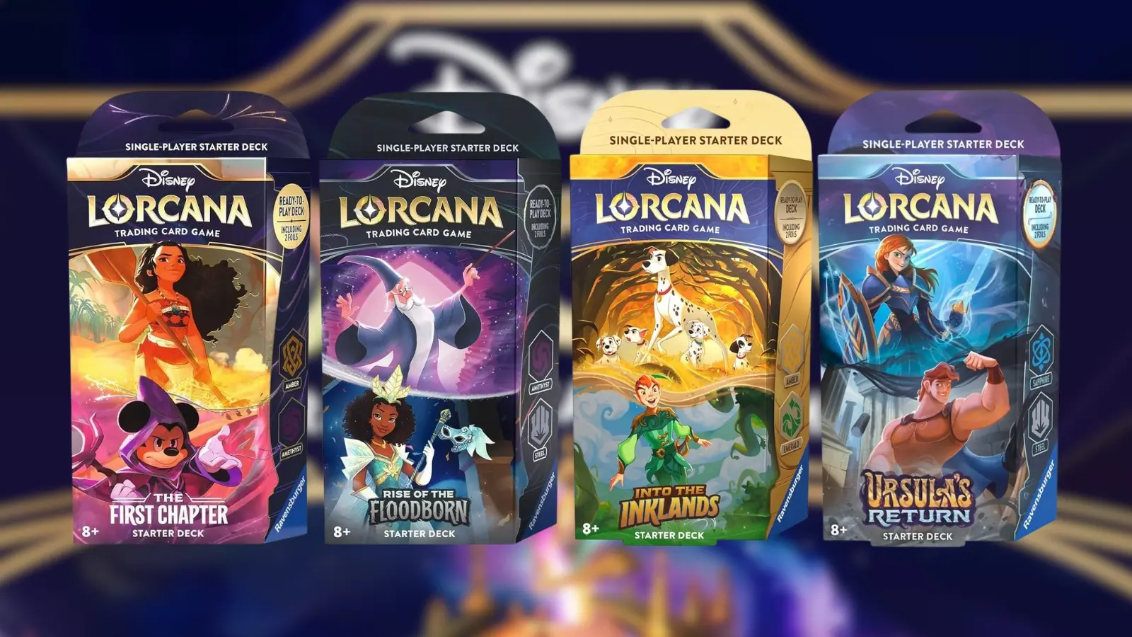 Disney Lorcana Starter Decks Ranked