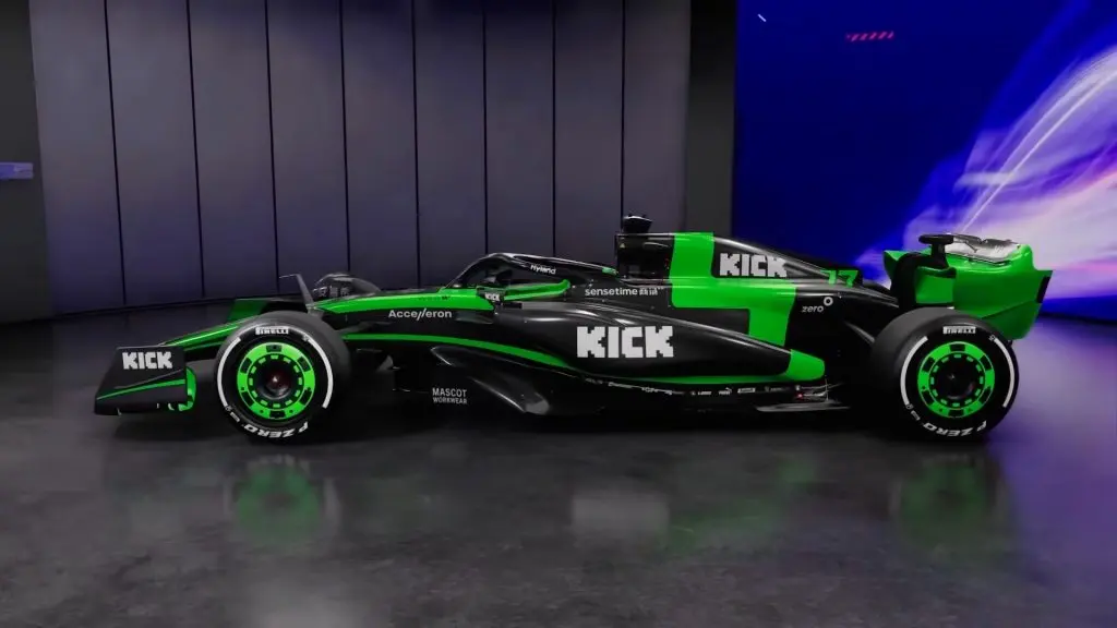 Team Kick livery in F1 24.