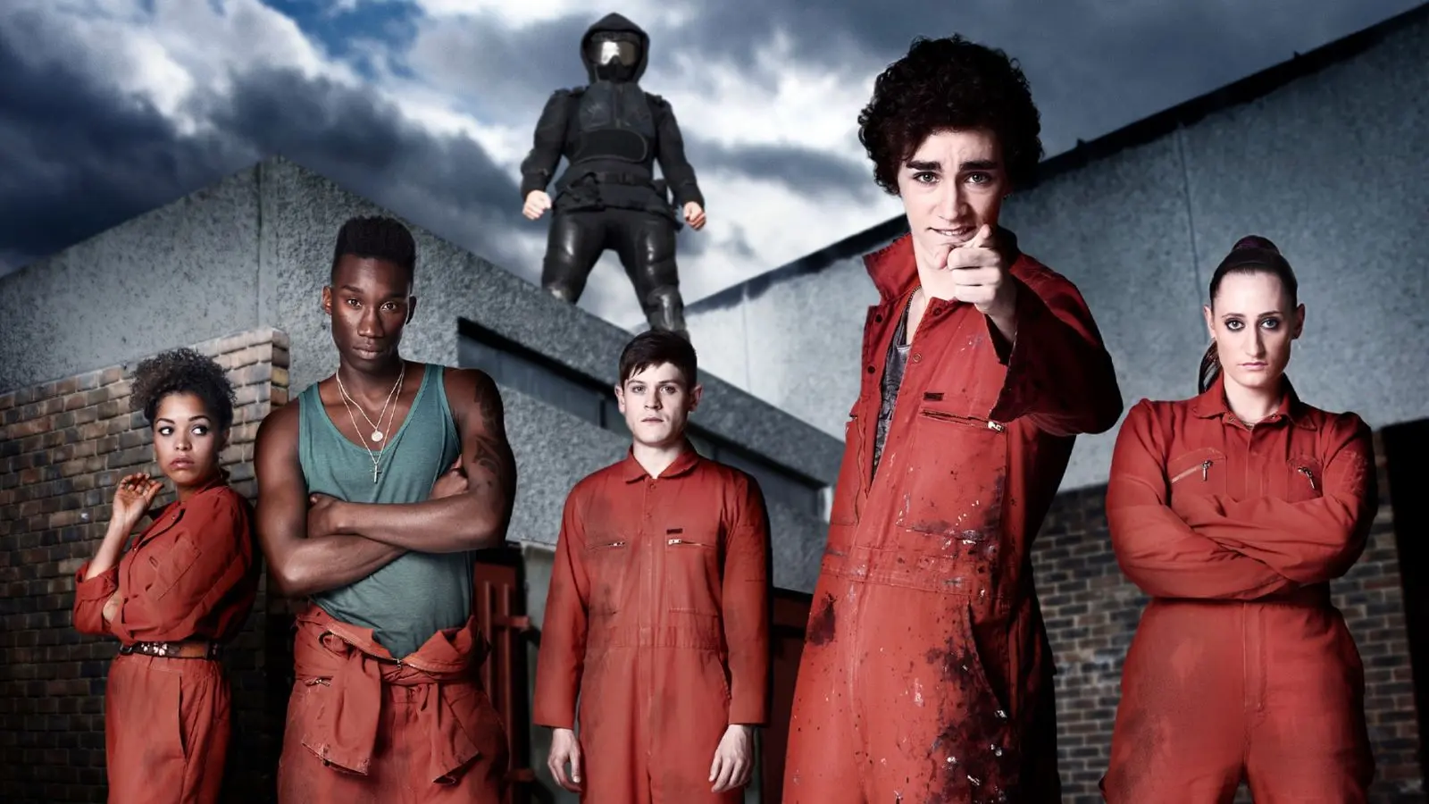 The cast of Misfits