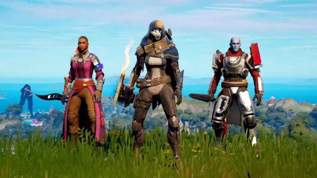 Fortnite and Destiny 2 skins