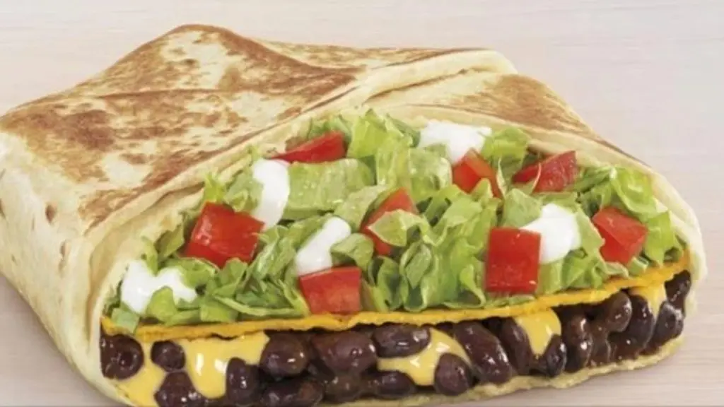 Black Bean crunchwrap supreme