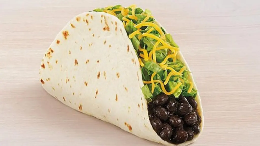 Black Bean soft taco