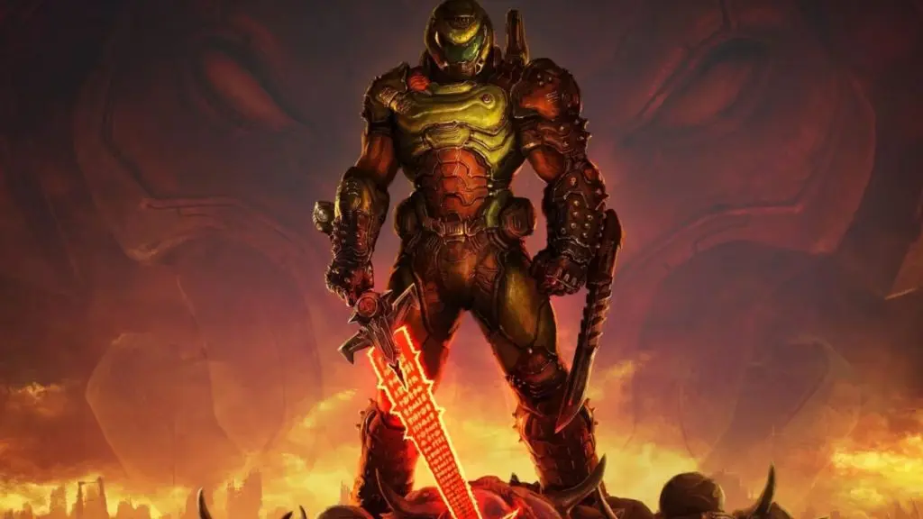 Doom guy from Doom