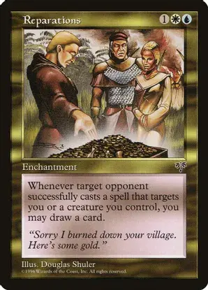 MTG Reparations card