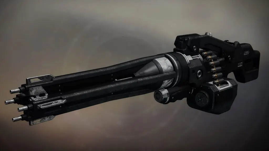 The Heir Apparent Exotic machine gun in Destiny 2.