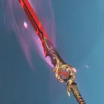 Demonic Plum Flower Sword weapon in Solo Leveling: Arise.