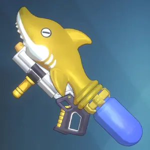 Durable Shark Water Gun weapon in Solo Leveling: Arise.