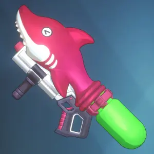 Spiky Shark Water Gun weapon in Solo Leveling: Arise.