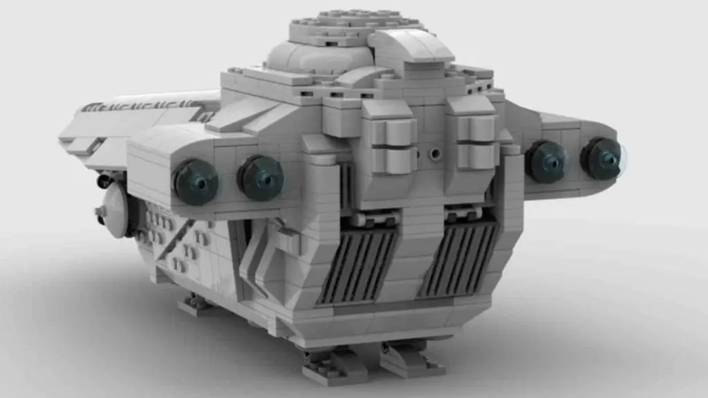 LEGO Imperial Dropship rear