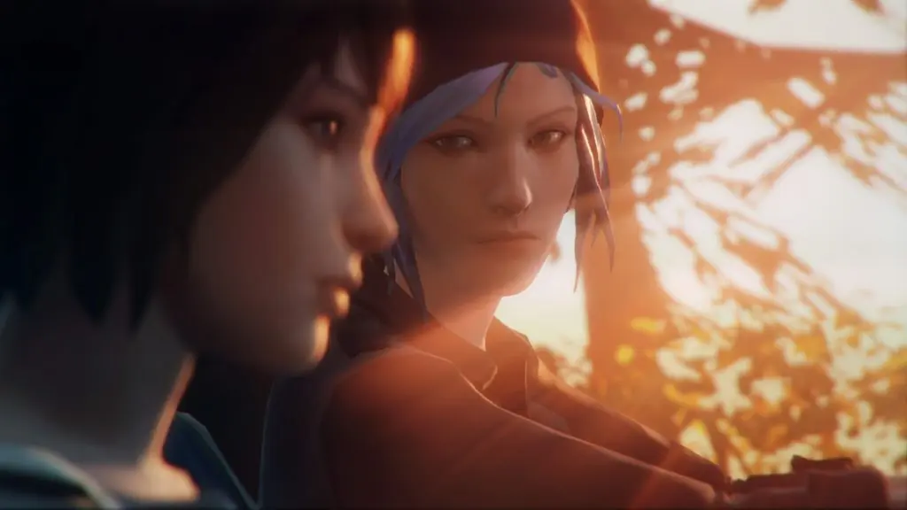 An image of Max Caulfield and Chloe Price in Life is Strange.