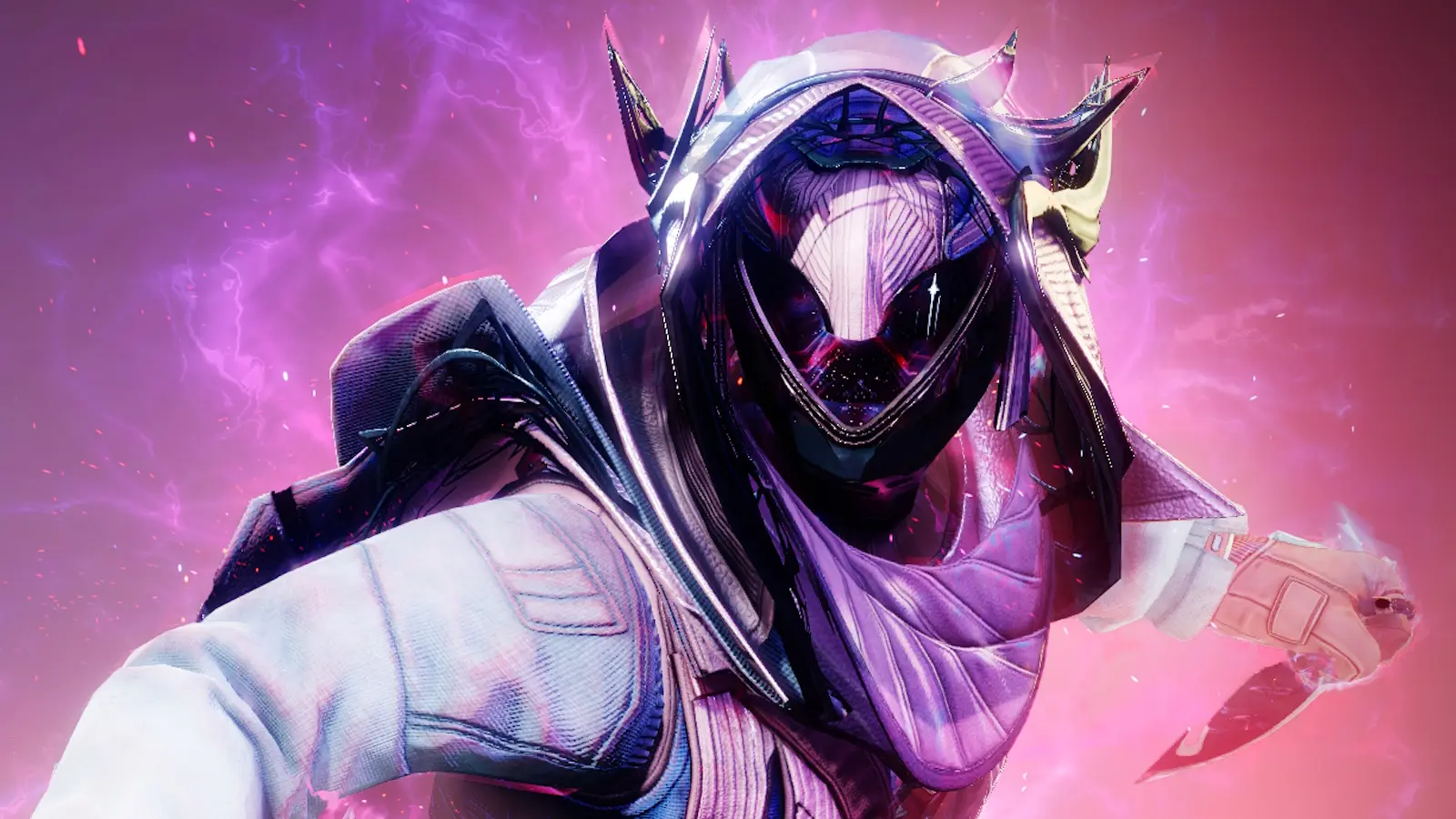 A Prismatic Hunter in Destiny 2.