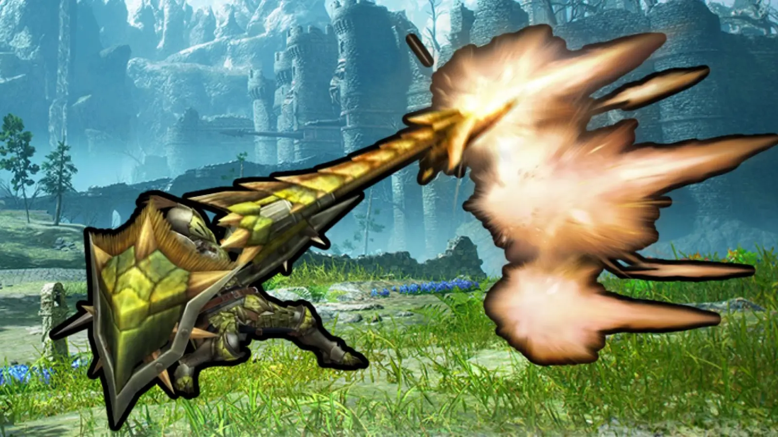 Gunlance in Monster Hunter