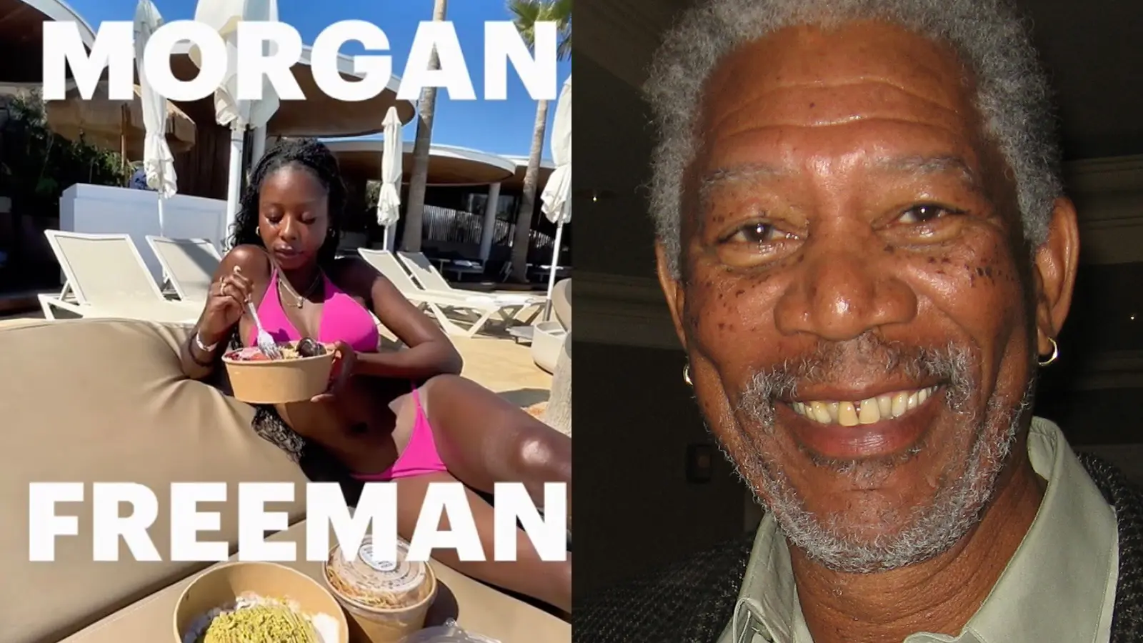 TikToker using AI morgan freeman to narrate video