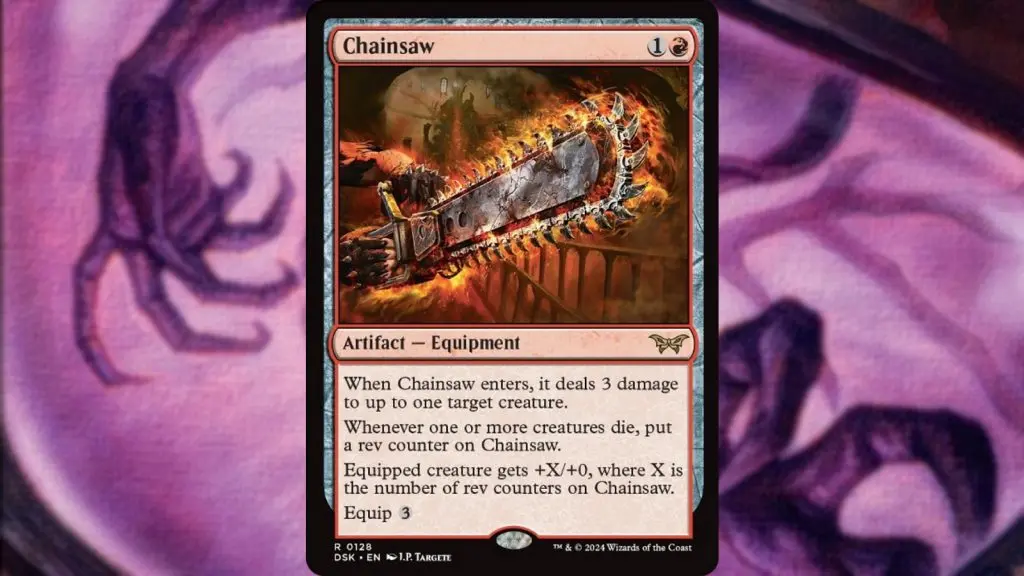 MTG Duskmourn Chainsaw