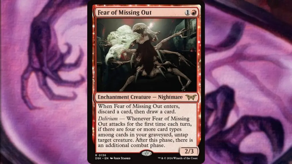 MTG Duskmourn FOMO