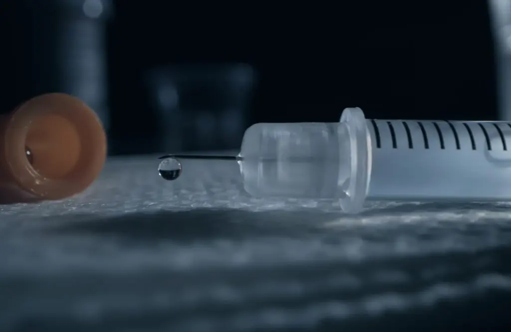 Stock footage of insulin pen