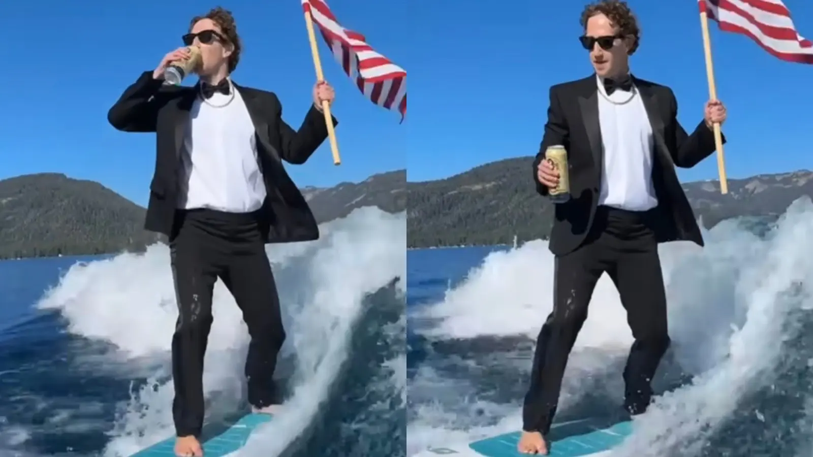 mark zuckerberg on 4th of july