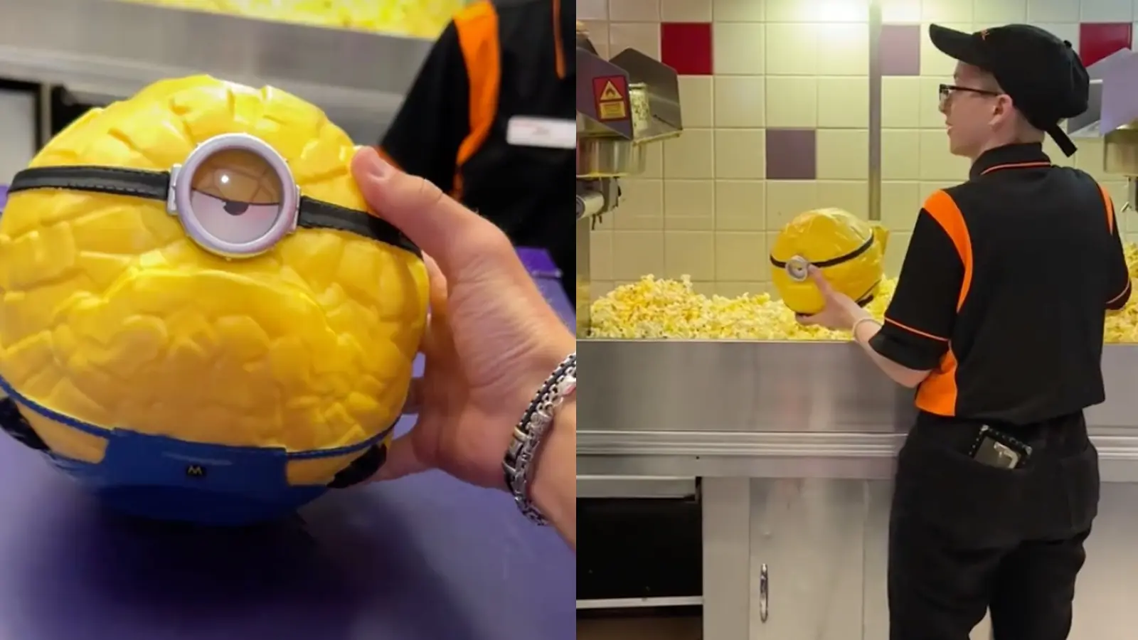 Minion Popcorn Bucket