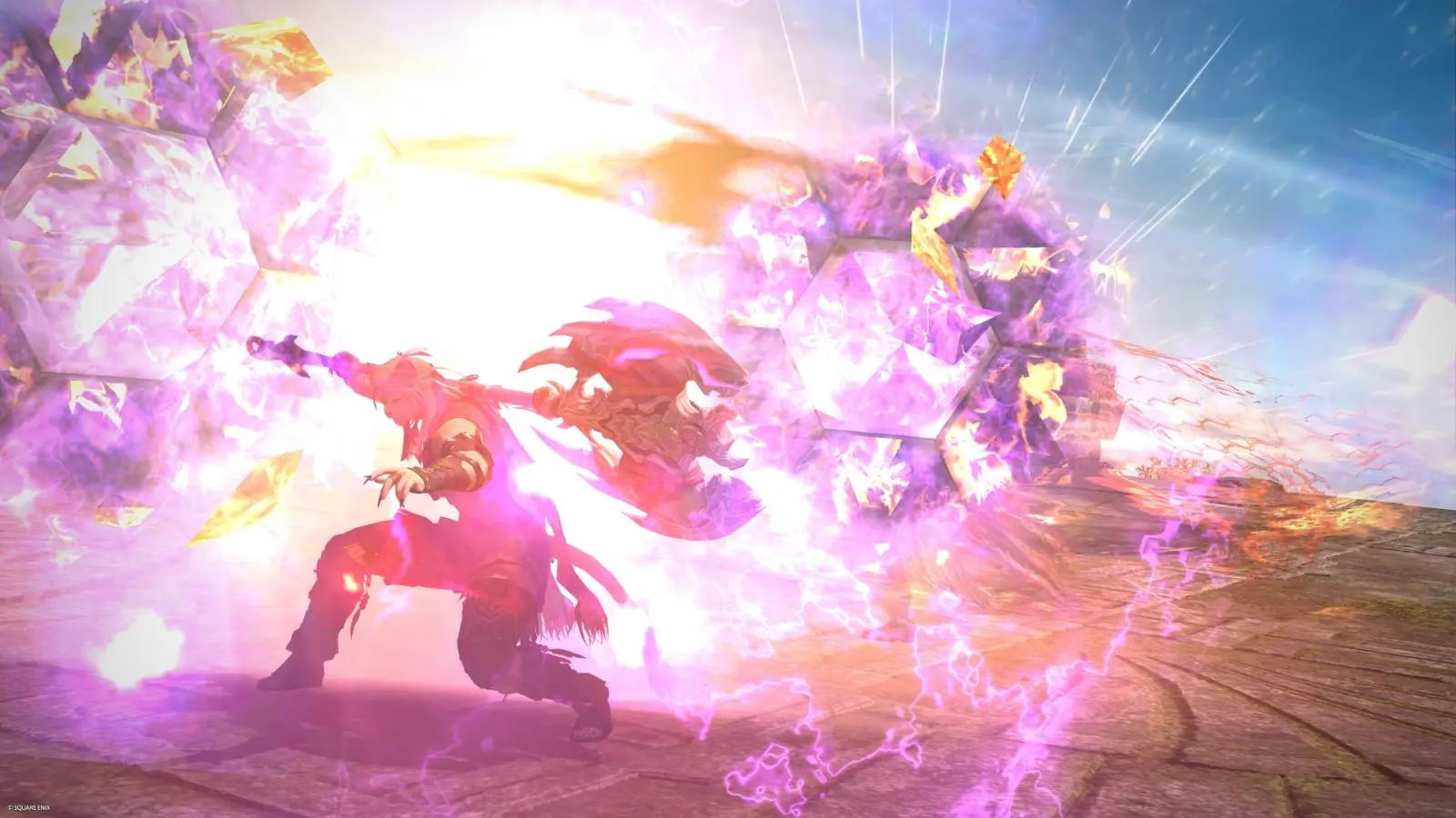 FFXIV Wuk Lamat in battle