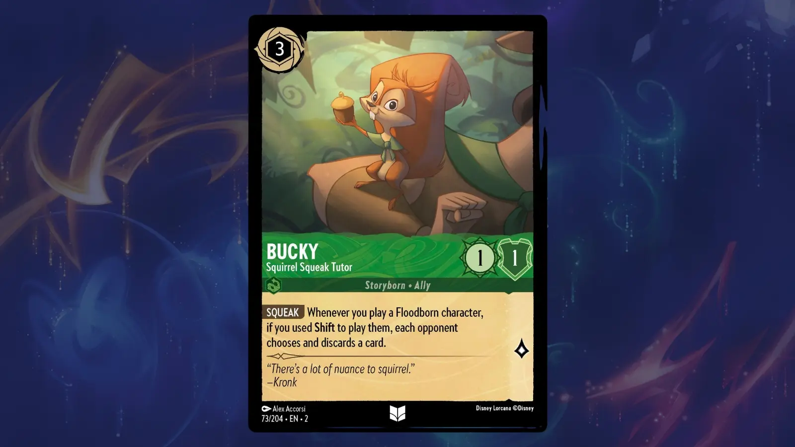 Disney Lorcana Bucky Nerf