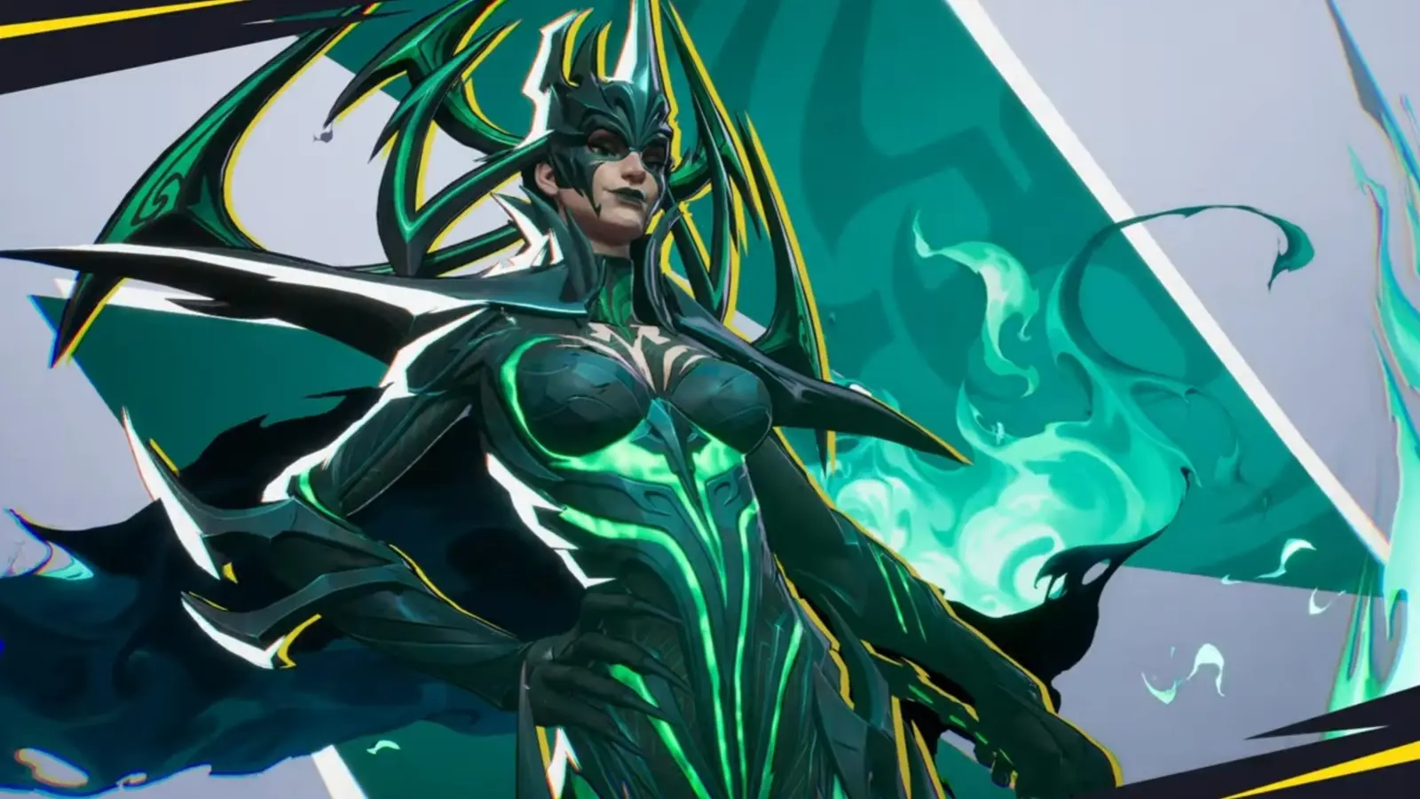 Hela splash art in Marvel Rivals