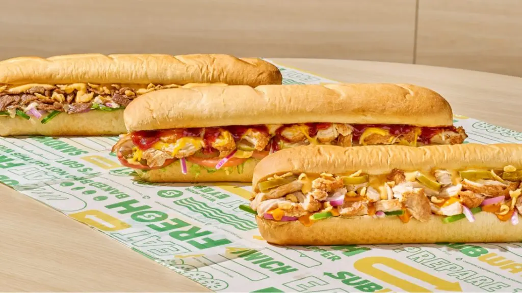 Subway new subs