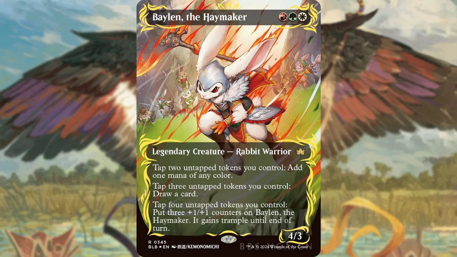 Bloomburrow Baylen Commander