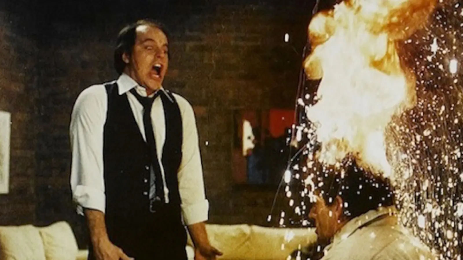 Michael Ironside blowing up a head in Scanners.